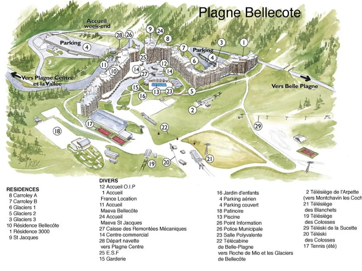Studio Cosy Au Pied Des Pistes Avec Balcon - Centre Station, Ideal Pour 2 Personnes - Fr-1-181-2371 La Plagne-Tarentaise Apartment
